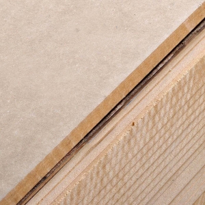 Revestir una pared con placa de fibra de madera